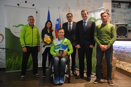 Paraolimpijec Primož Jeralič